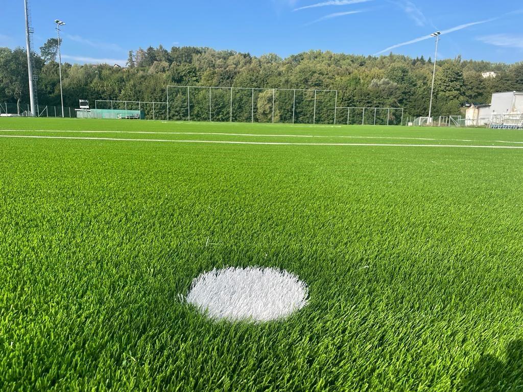 Fotbalové hřiště s umělým povrchem ve slovenské Myjavě